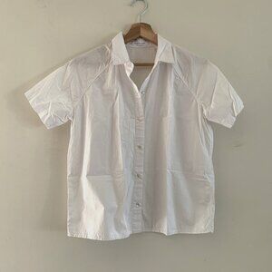 Everlane Poplin Crop Shirt